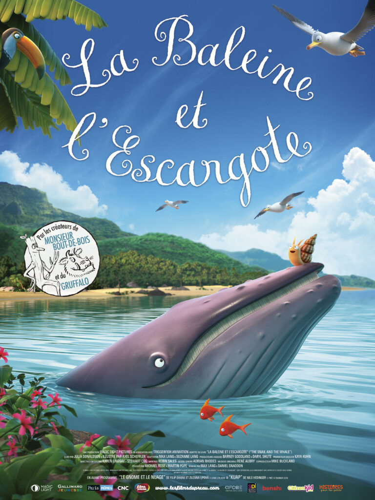 Affiche du film LA BALEINE ET L&rsquo;ESCARGOTE